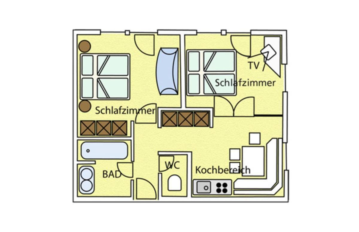 Apartamento Landhaus Rosengartl Krimml Oberkrimml Habitación foto